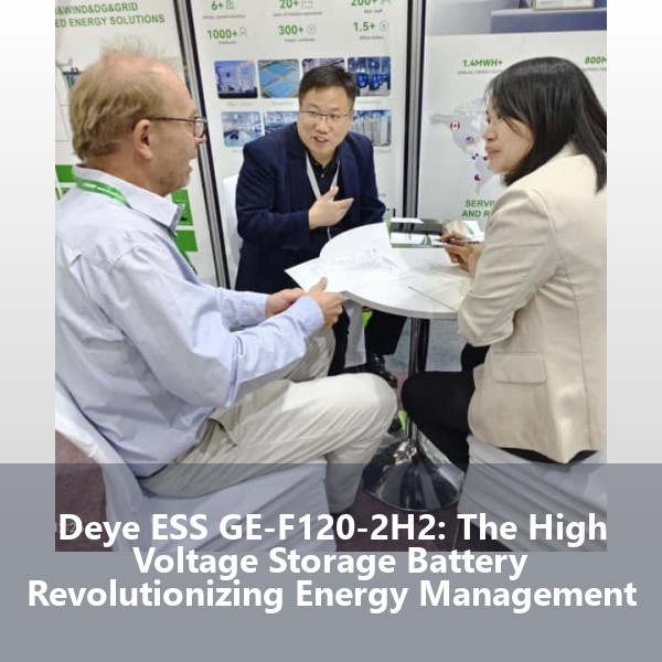 Deye ESS GE-F120-2H2: The High Voltage Storage Battery Revolutionizing Energy Management